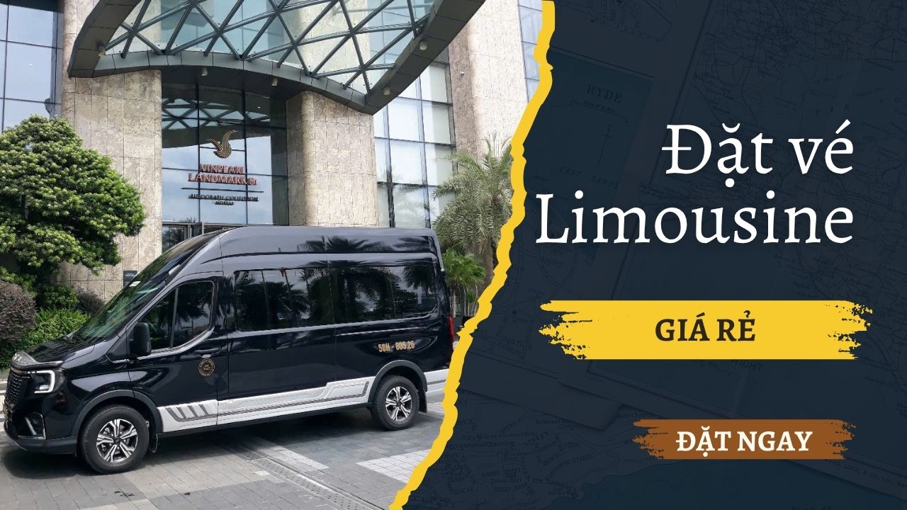 Xe Ford Transit/Hyundai Solati Limousine sang trọng, ngoại thất sạch đẹp, sẵn sàng đón khách. Đặt xe Limousine giá rẻ ngay hôm nay.