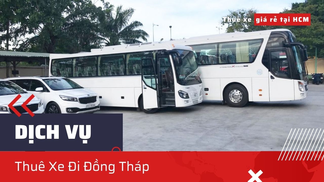 Xe 16 chỗ Solati đang đón đoàn khách tại Đồng Tháp, minh họa dịch vụ Thuê Xe Đi Đồng Tháp cho đoàn tham quan sinh thái, mùa nước nổi.