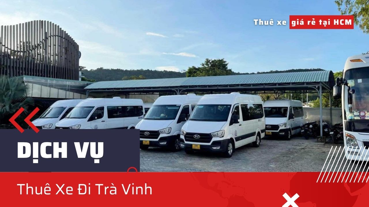 Xe 7 chỗ Sedona/Limousine đời mới, đón khách tại khu vực chùa Âng hoặc chùa Kompong Chrây, thể hiện dịch vụ Thuê Xe Đi Trà Vinh tiện nghi.