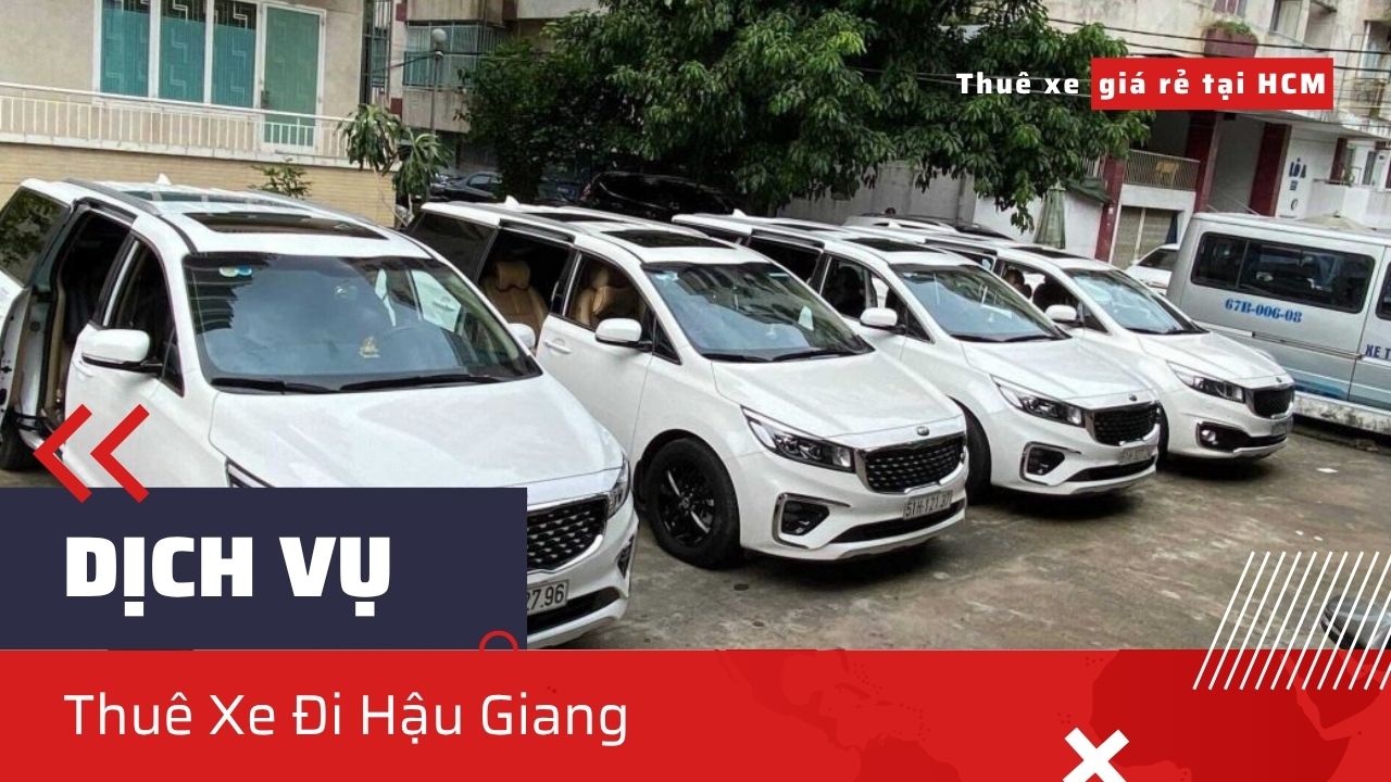 Xe 16 chỗ Solati đang đón đoàn khách tại Hậu Giang, minh họa dịch vụ Thuê Xe Đi Hậu Giang cho đoàn tham quan sinh thái, miệt vườn.