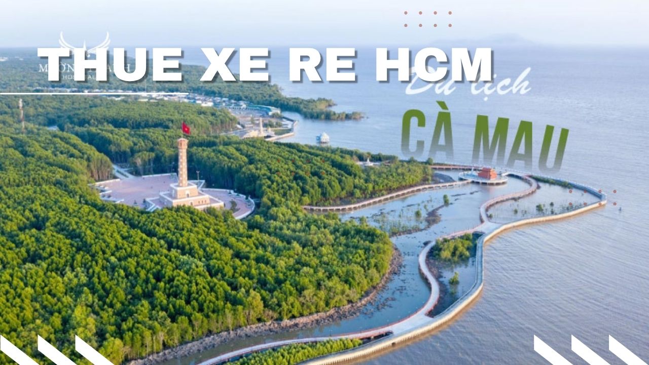 Xe 16 chỗ Solati/Transit đang đón đoàn khách tại Cà Mau, minh họa dịch vụ Thuê Xe Đi Cà Mau cho đoàn khám phá du lịch sinh thái rừng ngập mặn.